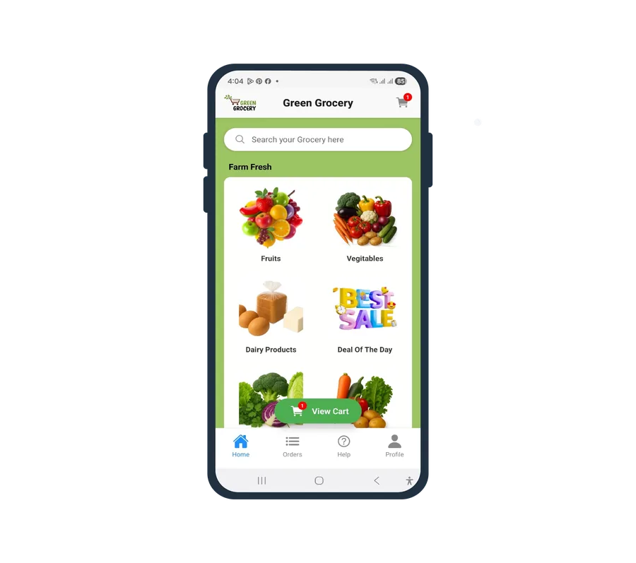 Cross-platform mobile commerce application